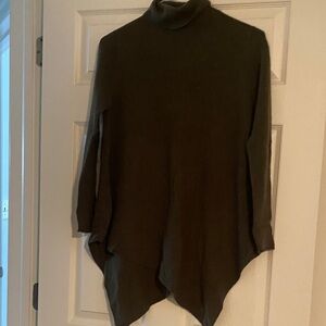 Magaschoni Dark Olive cashmere Turtleneck Sweater